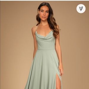 Sage Green Bridesmaid Dress